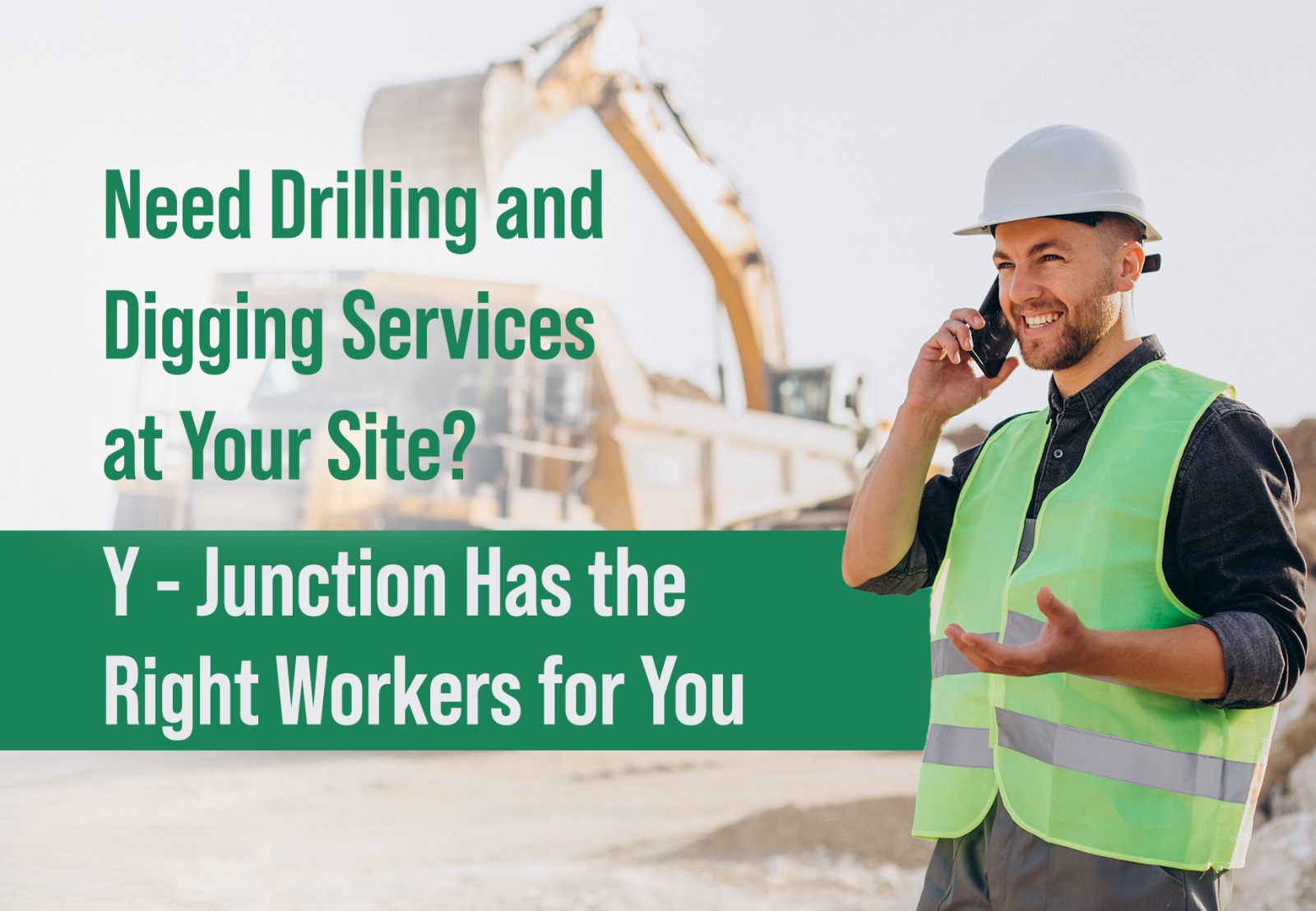 Need Drilling and Digging Services at Your Site?